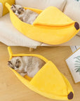 Banana Cat Bed