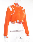 Cropped Varsity Jacket