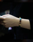 Eight Planets Natural Stone Bracelet - Solar System Chakra Jewelry