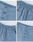 High- Waisted Casual Pants