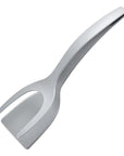 2 In 1 Grip And Flip Tongs Egg Spatula Tongs Clamp Pancake Fried Egg French Toast Omelet Overturned Kitchen Accessories