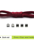 QuickFit Elastic Shoelaces - No Tie, Hassle-Free & Magnetic Sports Laces