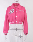 Varsity Baseball Cropped Jacket
