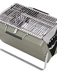 Portable Camping BBQ Folding Cooking Charcoal Coal Stainless Steel Grill