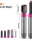 Hair styling multitool 5-in-1 hair styling solution Versatile hair dryer and curler Auto curling iron with multiple functions All-in-one hair styling device Effortless hair styling tool Professional hair care at home Interchangeable attachment hair tool Convenient hair styling appliance Time-saving hair styling gadget