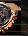 Lige Smart Watch – Affordable Luxury Men’s Fitness & Fashion Digital Watches