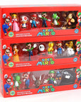 Super Mario Bros PVC action figures Mario PVC toys Collectible Mario action figures Super Mario Bros figurines PVC Mario characters Mario PVC collectibles Nintendo PVC action figures Mario and friends PVC toys PVC Mario merchandise Super Mario PVC figurines