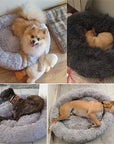 Plush Bed for Large Breed Pets