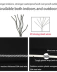 Punch-Free Retractable Clothesline