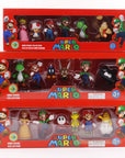 Super Mario Bros PVC action figures Mario PVC toys Collectible Mario action figures Super Mario Bros figurines PVC Mario characters Mario PVC collectibles Nintendo PVC action figures Mario and friends PVC toys PVC Mario merchandise Super Mario PVC figurines