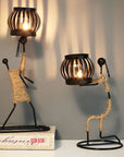 Nordic Metal Candlestick