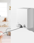 Punch-Free Retractable Clothesline