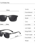 Men's Polarized Sunglasses – Premium UV Protection with Anti-Glare Lenses