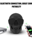 Skull Head Portable Bluetooth Speaker