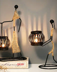 Nordic Metal Candlestick