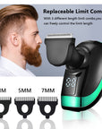 Rechargeable Bald Head Electric Shaver for a Smooth, Close Shave | Waterproof Head Shaving Kit