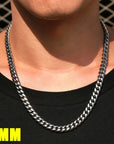 Daily Wearing Cuban Link Chain Choker - Gold Minimalist Jewelry for Him & Her
