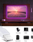 Bluetooth control RGB strip lights Smartphone controlled LED strips Customizable RGB lighting effects Dynamic LED strip lights Multicolor LED tape lights App-controlled RGB light strips Smart LED strip lighting Wireless RGB strip lights Mood lighting for home Ambiance-enhancing LED strips