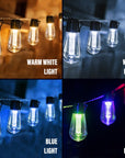 LED Solar String Waterproof Lights