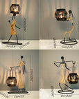 Nordic Metal Candlestick