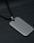 Classic Military Necklace | Timeless Men’s Jewelry with Personalized Dog Tags