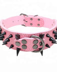 Spiked Studded Leather Collars