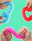 Colorful Plastic Toy Tube