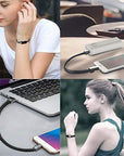 Bracelet USB charging cable Wearable charging accessory USB cable bracelet Charging cable wristband Fashionable charging bracelet Convenient USB charger bracelet Portable charging wristband Stylish USB cable accessory Charging cable bracelet design Functional bracelet charger
