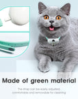 Automatic laser toy for cats Interactive cat toy collar Laser beam cat collar Hands-free cat entertainment Adjustable laser settings Safe laser toy for cats Auto laser chase collar Engaging cat exercise collar Stimulating cat playtime device Convenient cat entertainment solution