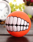 Pet Ball Teeth Silicon Chew Toys for Large Breeds
