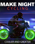 Fluorescent Night Glowing Valve Caps
