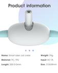 Automatic laser toy for cats Interactive cat toy collar Laser beam cat collar Hands-free cat entertainment Adjustable laser settings Safe laser toy for cats Auto laser chase collar Engaging cat exercise collar Stimulating cat playtime device Convenient cat entertainment solution