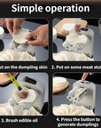 Electric Dumpling Maker Machine