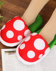 Super Cannibal Flower Plush Toys - Mario Slippers | Mario Bros Collectibles