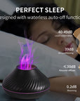 Volcano humidifier essential oil diffuser Volcano-shaped humidifier with essential oil diffusion Aromatherapy volcano humidifier for home wellness Essential oil diffuser in volcano design for ambiance Volcano-inspired humidifier with aromatherapy benefits Ultrasonic volcano humidifier with essential oil capability Volcano-shaped diffuser for soothing mist and aroma Decorative volcano humidifier with essential oils Volcano-themed essential oil diffuser for relaxation