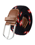 Lightweight and stretchy belt crafted from durable fabric, perfect for any occasion.