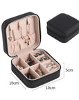 Jewelry Zipper Box Storage