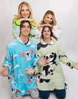 Ultra-soft and oversized Cloud Soft Blanket Hoodie, ideal for movie nights and winter warmth.
