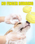 Cute Dog Bath Brush