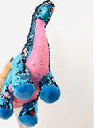 Sequin Dinosaur Color Changing Pillows Toy