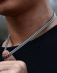Gold Cuban Link Chain Choker for daily wear - Affordable minimalist jewelry