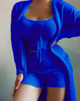 Plush Velvet Pajamas Set
