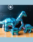 Sequin Dinosaur Color Changing Pillows Toy