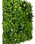 White oasis artificial vertical garden Faux vertical garden with white oasis design Artificial oasis wall panel with white foliage Decorative vertical garden featuring white oasis accents Synthetic oasis wall with lifelike white plants White oasis artificial green wall for indoor and outdoor decor Oasis-inspired artificial greenery wall with white elements Faux vertical garden panel adorned with white oasis motifs White oasis artificial plant wall for home and event decor