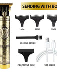 All-in-one men's grooming kit with professional trimming tools