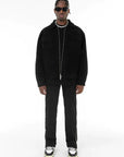 Boxy suede jacket Luxurious suede outerwear Contemporary jacket silhouette Minimalist suede coat Soft suede fabric Stylish outerwear piece Chic suede jacket design Versatile jacket for any occasion Fashionable suede outer layer Sophisticated suede coat Stylish and comfortable women's suede jacket featuring a boxy fit and premium lightweight suede material, perfect for casual or formal wear.