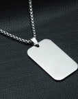 A timeless men’s military jewelry piece inspired by vintage military style, ideal for casual and formal occasions