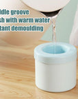 Silicone Cylinder Portable Ice Maker Bucket