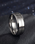 High-quality platinum electroplated ring showcasing durability, rust resistance, and timeless elegance.