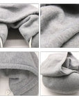 Versatile travel neck pillow with a cozy hood, perfect for adventurous trips and long commutes.